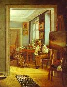 Kapiton Zelentsov, An Artist's Room